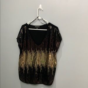 Super fun sequin top